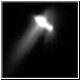 la cometa al primo stadio di evaporazione